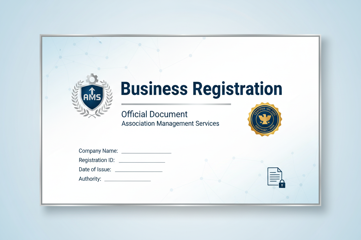 Business Registration (all words must be spelt correctly please)