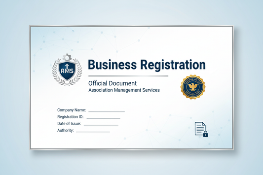Business Registration (all words must be spelt correctly please)