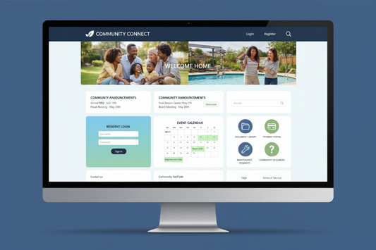 Community Association Website portal